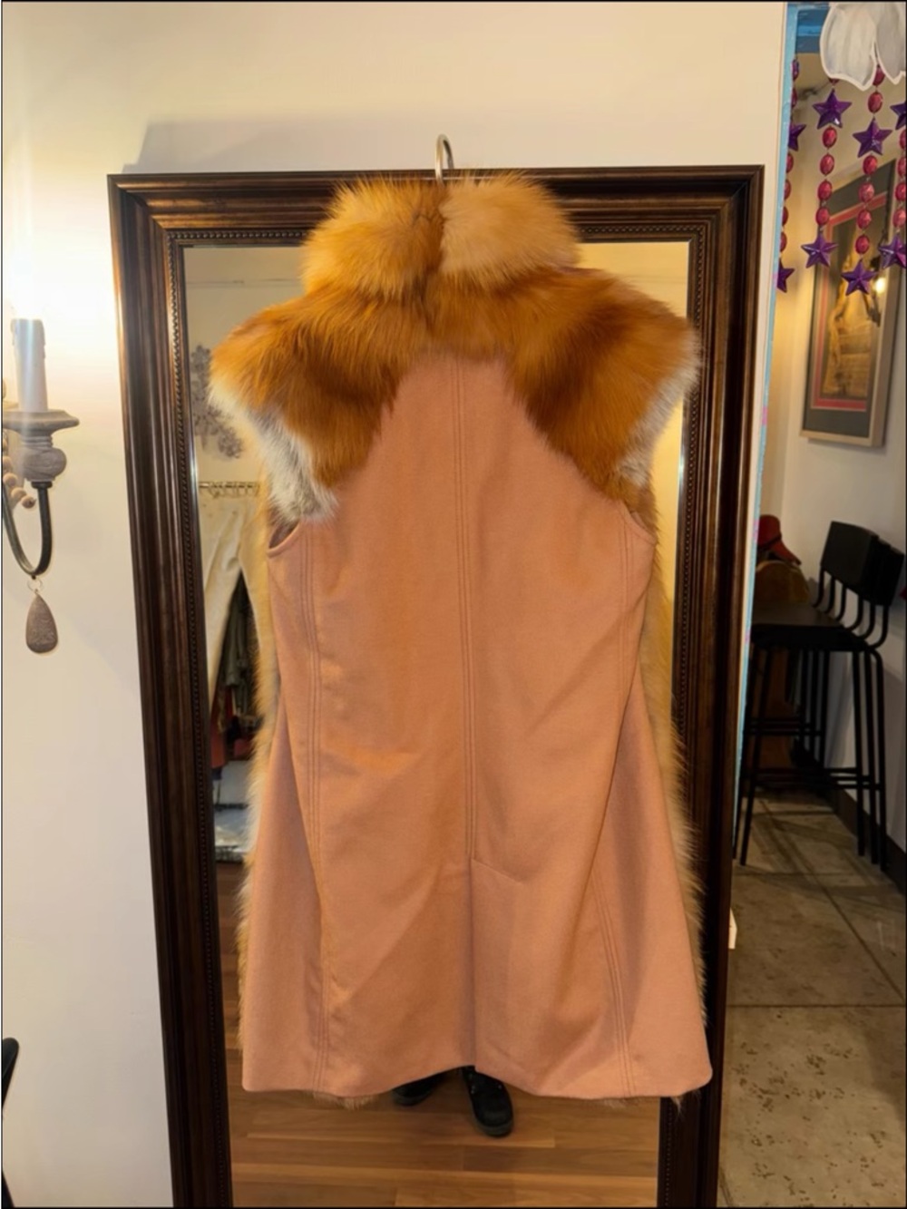 Robert Cavalli Red Fox Fur Vest - Rich Amber Tone - Picture 5 of 9